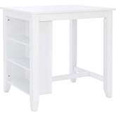 Mayfair Counter Space Saving Dining Table in White