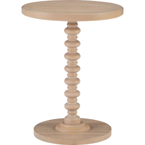 Aurora Side Table in Natural Finish Wood