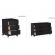 Polly 2 Piece Dresser & 3 Drawer Nightstand Set in Black