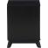 Polly 2 Drawer Nightstand Black Finish Wood