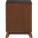 Polly 2 Drawer Nightstand Walnut Brown Finish Wood
