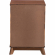 Polly 3 Drawer Nightstand Walnut Brown Finish Wood