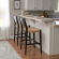 Cadence Bar Stool in Black Wood & Natural Rope (Set of 2)