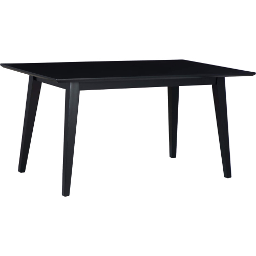 Cadence 60" Dining Table in Black Finish Wood