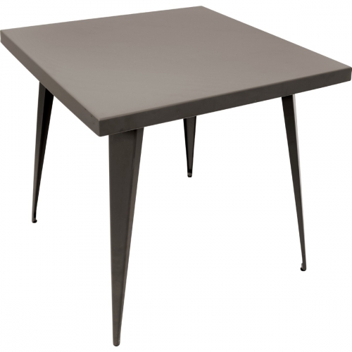 Austin 32" Square Dining Table in Antique Meta