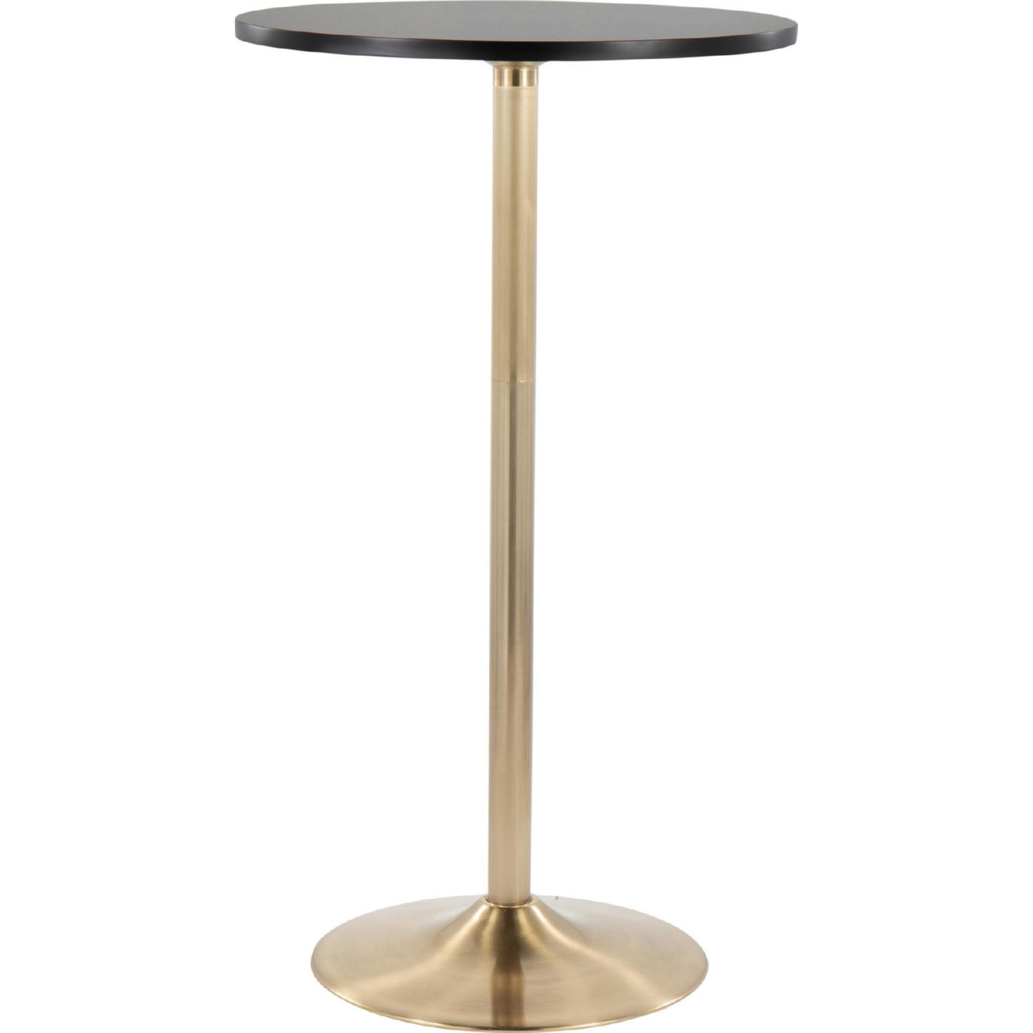 Gold Round Restaurant Table Base (23D)