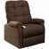 Popstitch Layflat Lift Recliner in Java Brown Fabric