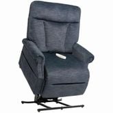 Darby Layflat Lift Recliner in Midnight Blue Micro Denier Polyester