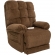 Angus Layflat Lift Recliner with Heat & Massage in Nutmeg Fabric