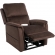 Burbank Layflat Lift Recliner in Java Brown Fabric