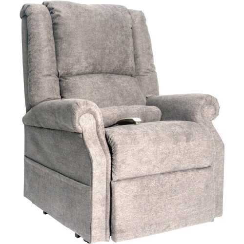 Felix Layflat Lift Recliner in Dove Grey Fabric