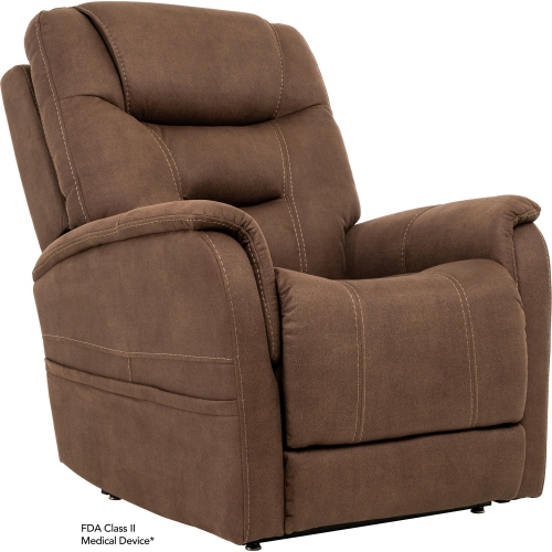 Stonewash Layflat Life Recliner in Granite Fabric