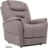 Stonewash Layflat Life Recliner in Dove Grey Fabric