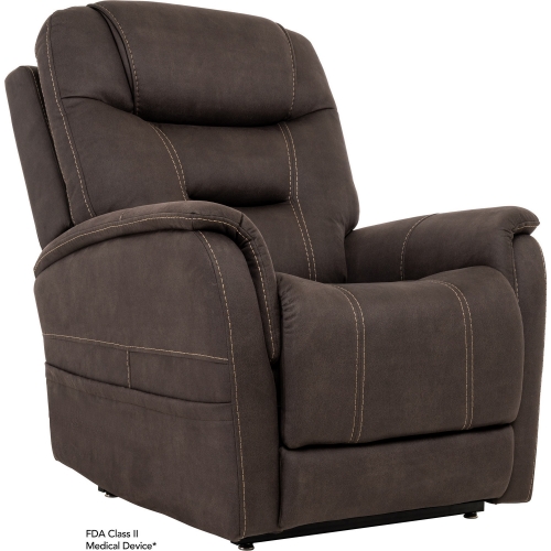 Stonewash Layflat Life Recliner in Gunmetal Fabric