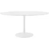 Lippa 60" Wood Top Dining Table