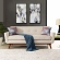 Engage Loveseat in Tufted Beige Fabric