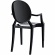 Casper Dining Armchair in Black Polycarbonate