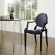 Casper Dining Armchair in Black Polycarbonate