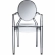 Casper Dining Armchair in Smoke Polycarbonate