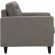 Empress Arm Chair in Tufted Granite Fabric (Set of 2)