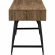 Surplus Office Desk in Walnut Finish & Black Steel