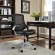 Attainment Office Chair in Black Mesh & Leatherette