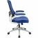 Attainment Office Chair in Blue Mesh & Leatherette