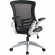 Attainment Office Chair in Brown Mesh & Leatherette
