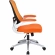 Attainment Office Chair in Orange Mesh & Leatherette