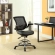 Edge Drafting Stool in Black
