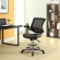 Edge Drafting Stool in Black