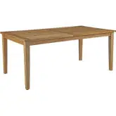 Marina Outdoor Patio 72" Dining Table in Teak