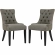 Regent Dining Chair in Tufted Granite Fabric with Nailhead (Set of 2)