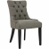 Regent Dining Chair in Tufted Granite Fabric with Nailhead (Set of 2)