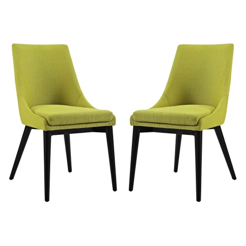 Viscount Dining Chair in Wheatgrass Fabric (Set of 2)