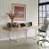 Tinker Office Desk in Natural Wood Finish