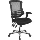 Calibrate Office Chair in Black Mesh Fabric