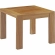 Bayport 3 Piece Outdoor Arm Chair Set in Teak & White Fabric
