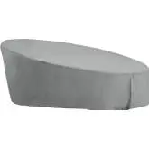 Outdoor Furniture Cover for Daybed in Gray Fabric