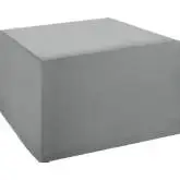 Outdoor Furniture Cover for Chair or Corner Sofa in Gray Fabric