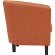 Prospect Arm Chair in Tufted Orange Fabric (Set of 2)