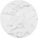 Lippa 28" Bar Table in White Faux Marble on Gold Metal