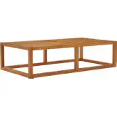 Newbury Outdoor Coffee Table in Teak