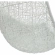 Hide Outdoor Swing Chair in White Poly Rattan & White Sunbrella &reg;