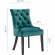 Regent Dining Chair in Tufted Teal Velvet (Set of 2)