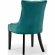 Regent Dining Chair in Tufted Teal Velvet (Set of 2)