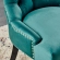 Regent Dining Chair in Tufted Teal Velvet (Set of 2)