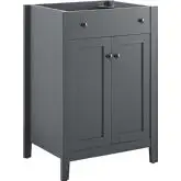 Nantucket 24" Bathroom Vanity Cabinet in Gray