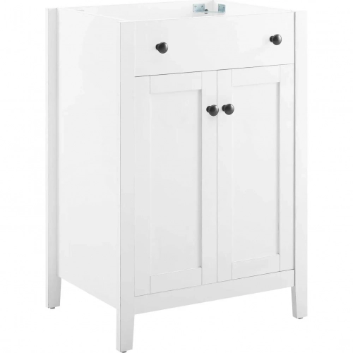 Nantucket 24" Bathroom Vanity Cabinet in White