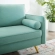 Revive Loveseat in Mint Velvet on Gold Iron Legs